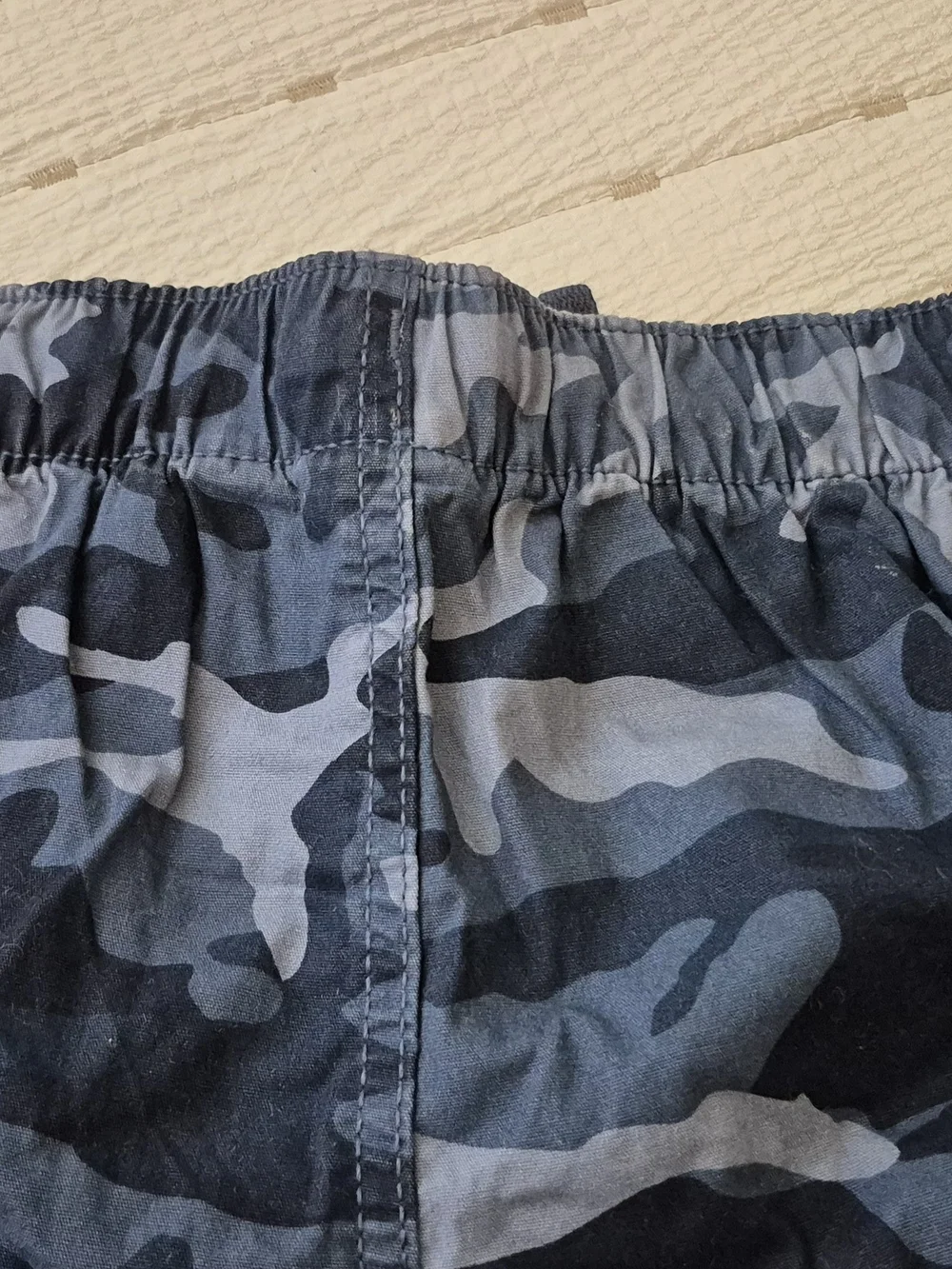 GAP Kids' Blue Camo Jogger Pants